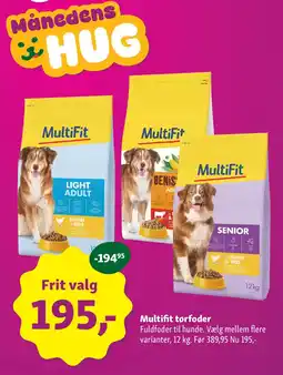 Maxi Zoo Multifit tørfoder tilbud