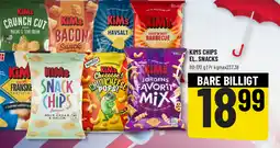 Løvbjerg Kims chips el. snacks tilbud