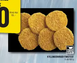 Løvbjerg Kyllingeburger forstegt tilbud