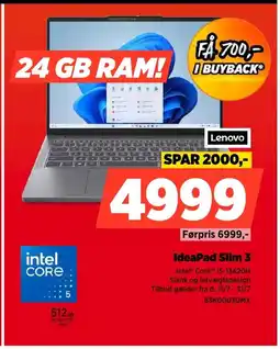 Power Lenovo IdeaPad Slim 3 tilbud
