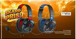 Power 3,5 mm tilslutning Kompatibilitet: Xbox One, PS4, Nintendo Switch, PC & Mobil Aftagelig omni-direktionel mikrofon TBRECON50XX tilbud