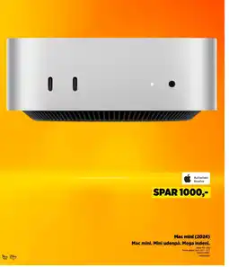 Power Mac mini. Mini udenpå. Mega indeni. tilbud