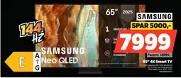 Power SAMSUNG 65" 4K Smart TV tilbud