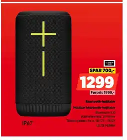 Power Bluetooth-højttaler Holdbar bluetooth-højttaler tilbud