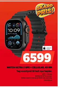 Power WATCH ULTRA 2 GPS + CELLULAR, 49 MM Tag eventyret til helt nye højder. tilbud