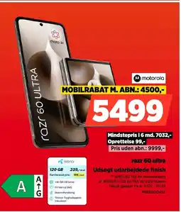 Power Mmotorola razr 60 ultra Udsøgt udarbejdede finish tilbud