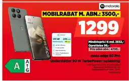Power Moto edge 60 pro understøtter 90 w turbopower-opladning tilbud