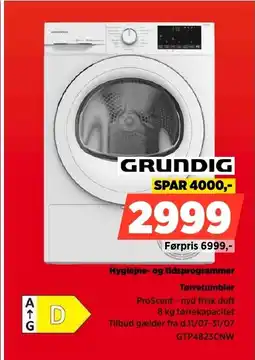 Power GRUNDIG Hygiejne- og tidsprogrammer tilbud