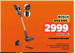Power BOSCH Ledningsfri støvsuger tilbud