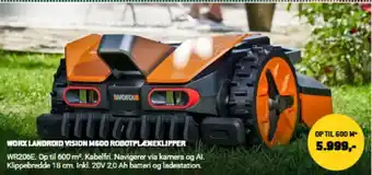 XL-BYG Work landroid vision m600 robotpleneklipper tilbud