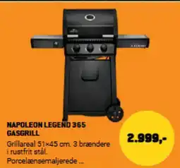 XL-BYG NAPOLEON LEGEND 365 GASGRILL tilbud