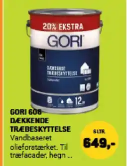 XL-BYG Gori 606- dækkende træbeskyttelse tilbud