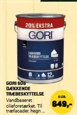 XL-BYG GORI 606 DÆKKENDE TRÆBESKYTTELSE tilbud