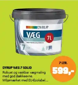XL-BYG DYRUP VÆG 7 SOLID tilbud