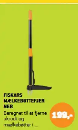 XL-BYG Fiskars mælkebøttefjer ner tilbud