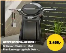 XL-BYG WEBER 03200N+ GASGRILL tilbud