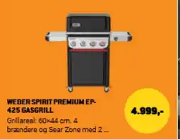 XL-BYG WEBER SPIRIT PREMIUM EP- 425 GASGRILL tilbud