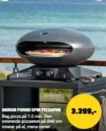 XL-BYG MORSØ FORNO SPIN PIZZAOVN tilbud