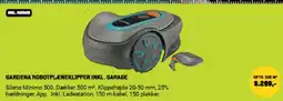 XL-BYG GARDENA ROBOTPLÆNEKLIPPER INKL. GARAGE tilbud