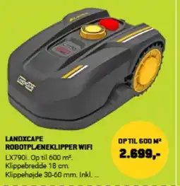 XL-BYG LANDICAPE ROBOTPLENEKLIPPER WIFI tilbud