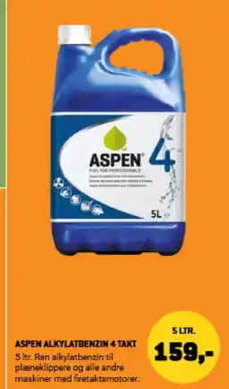 XL-BYG ASPEN ALKYLATBENZIN 4 TAKT tilbud
