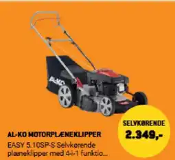 XL-BYG AL-KO MOTORPLENEKLIPPER tilbud