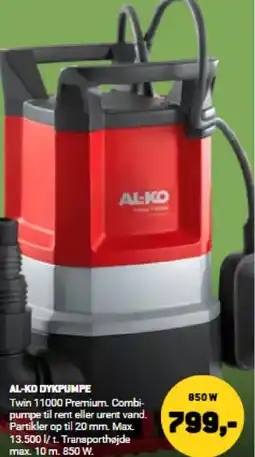 XL-BYG AL-KO DYKPUMPE tilbud