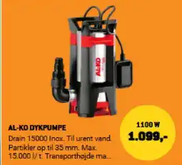 XL-BYG AL-KO DYKPUMPE tilbud