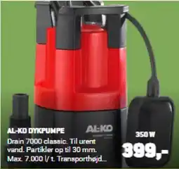 XL-BYG AL-KO DYKPUMPE tilbud