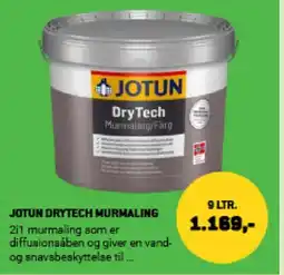 XL-BYG JOTUN DRYTECH MURMALING tilbud