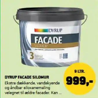 XL-BYG DYRUP FACADE SILOMUR tilbud