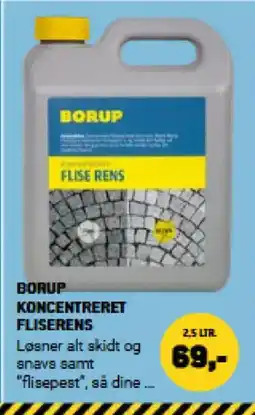 XL-BYG BORUP KONCENTRERET FLISERENS tilbud