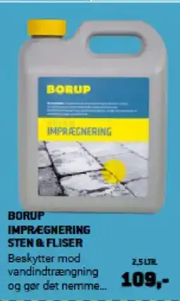 XL-BYG BORUP IMPREGNERING STEN & FLISER tilbud
