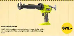 XL-BYG RYOBI FUGEPISTOL 18V tilbud