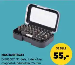 XL-BYG MAKITA BITSSÆT tilbud