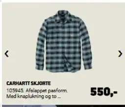 XL-BYG CARHARTT SKJORTE tilbud