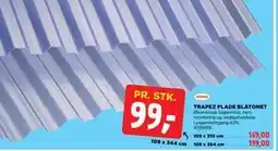 jem & fix TRAPEZ PLADE BLÅTONET tilbud