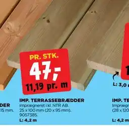 jem & fix IMP. TERRASSEBRÆDDER, DKK 47 tilbud