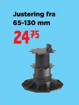 jem & fix Justering fra 65-130 mm, DKK 24.75 tilbud