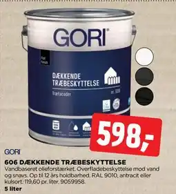 jem & fix 606 DÆKKENDE TRÆBESKYTTELSE, DKK 598 tilbud