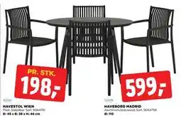 jem & fix HAVESTOL WIEN, DKK 198 tilbud