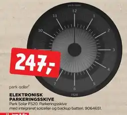 jem & fix ELEKTRONISK PARKERINGSSKIVE, DKK 247 tilbud