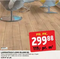 jem & fix LAMINATGULV LONG ISLAND EG, DKK 299.88 tilbud