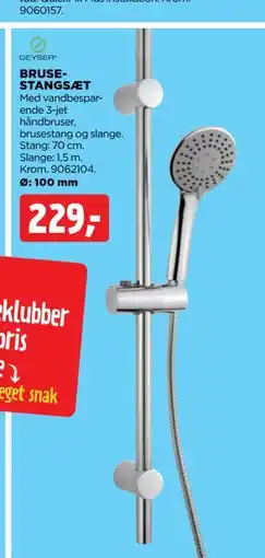jem & fix BRUSESTANGSÆT, DKK 229 tilbud