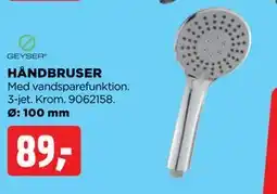 jem & fix HÅNDBRUSER, DKK 89 tilbud