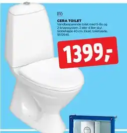 jem & fix CERA TOILET, DKK 1399 tilbud