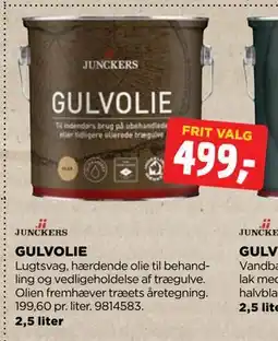 jem & fix GULVOLIE, DKK 499 tilbud