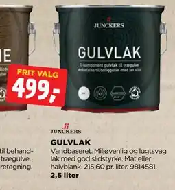 jem & fix GULVLAK, DKK 499 tilbud