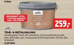 jem & fix TRÆ- & METALMALING, DKK 259 tilbud