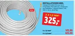 jem & fix INSTALLATIONSKABEL tilbud